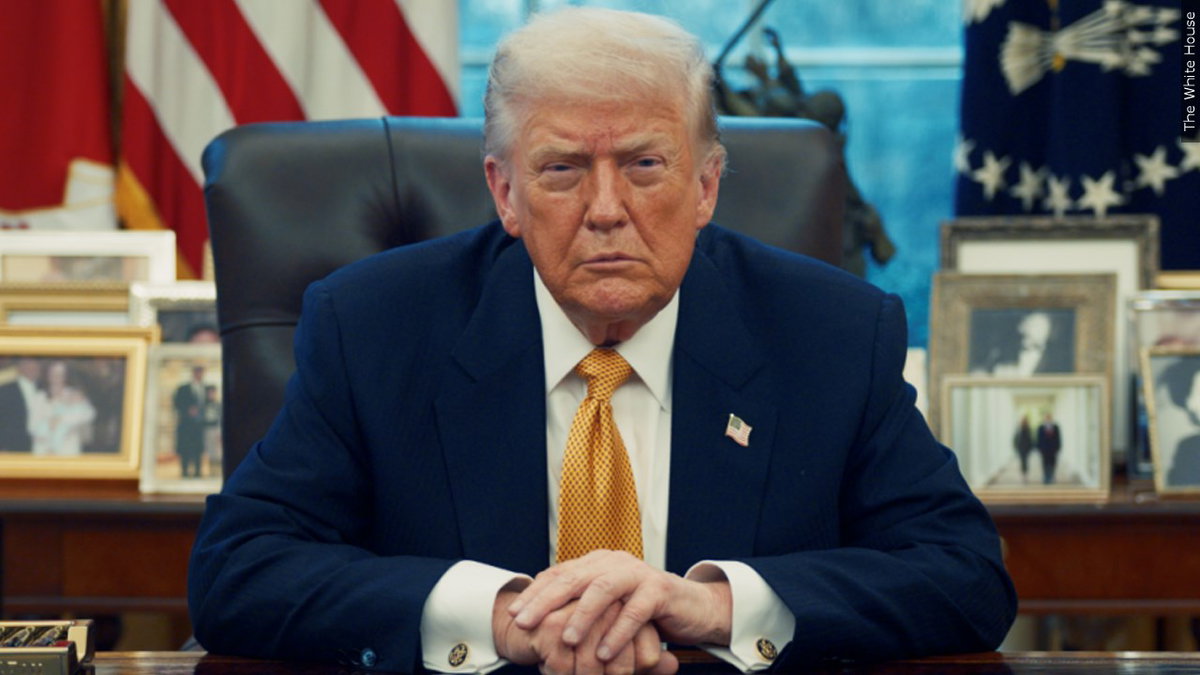 U.S. President Donald Trump in a legal battle