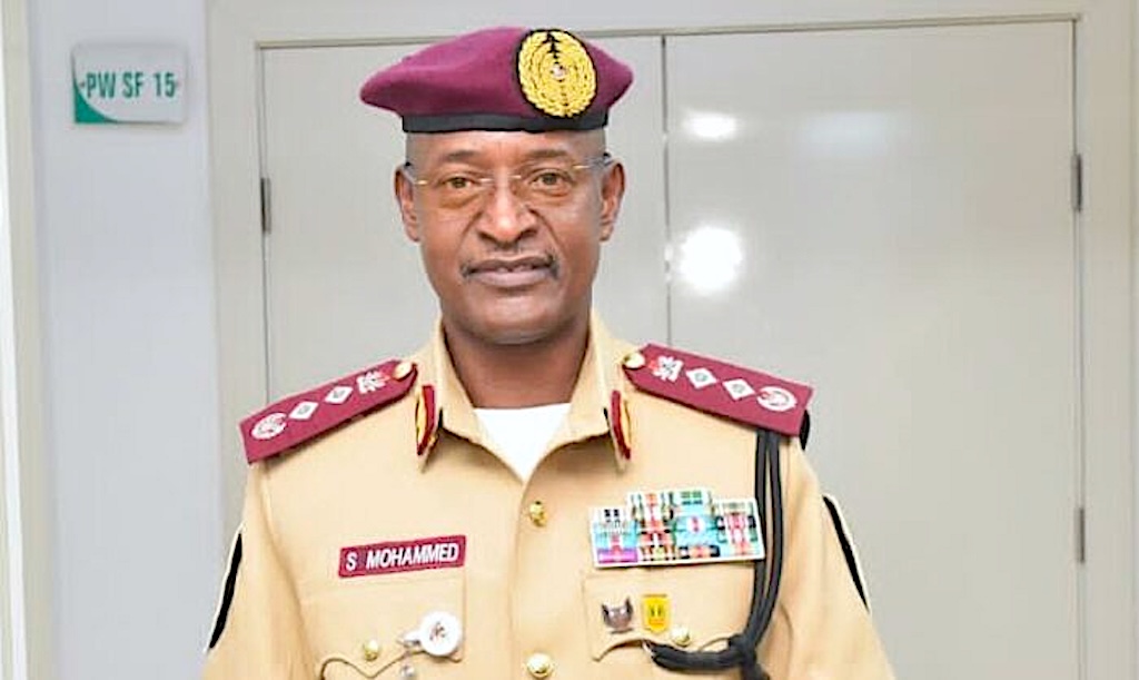 Corps Marshal Shehu Mohammed of the Federal Road Safety Corps (FRSC)