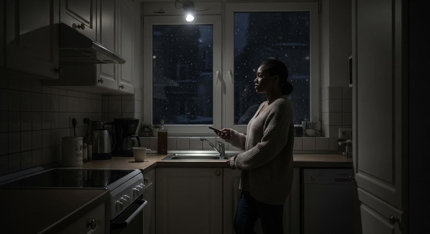 Image representing grief and distance