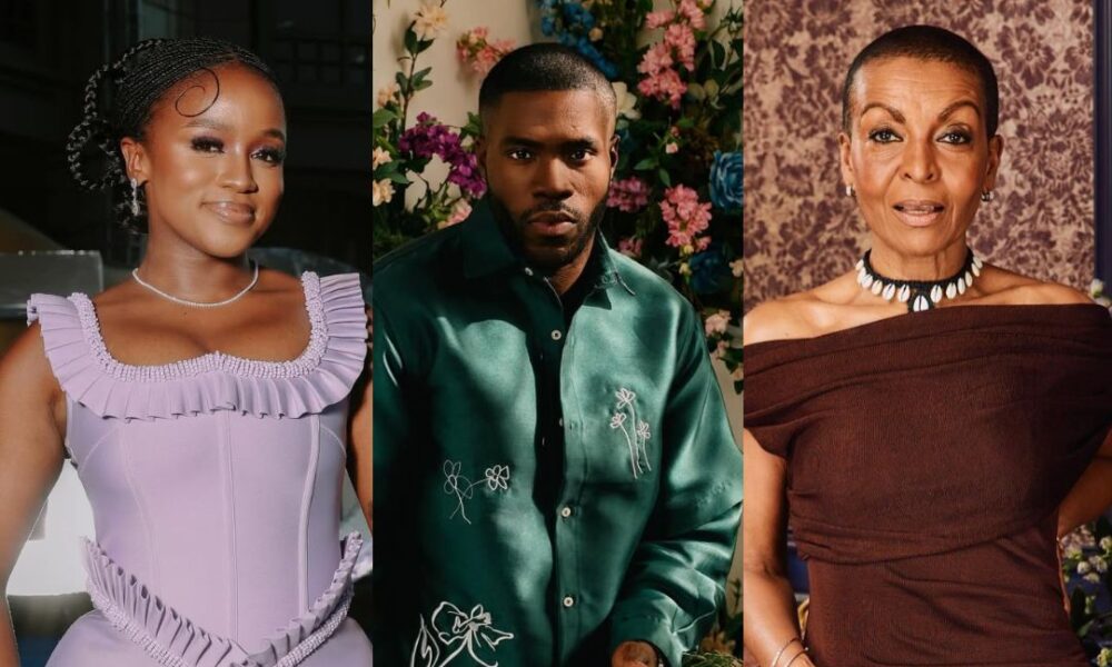 A stunning visual of African actors from Bridgerton