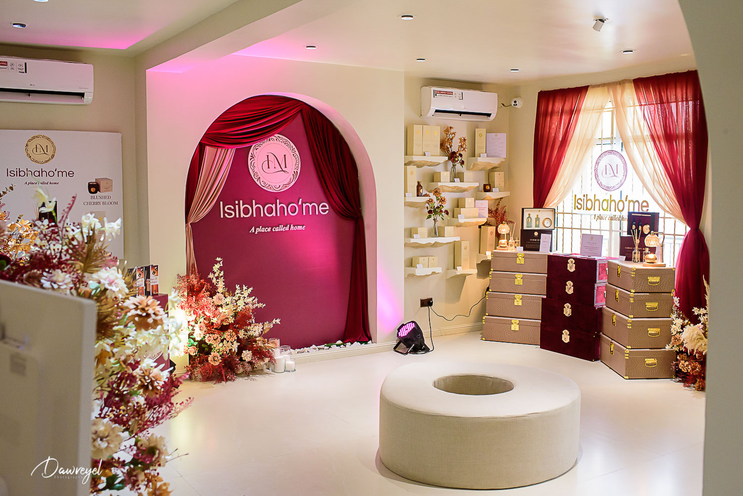 Launch event showcasing Isibhaho’me's product collection