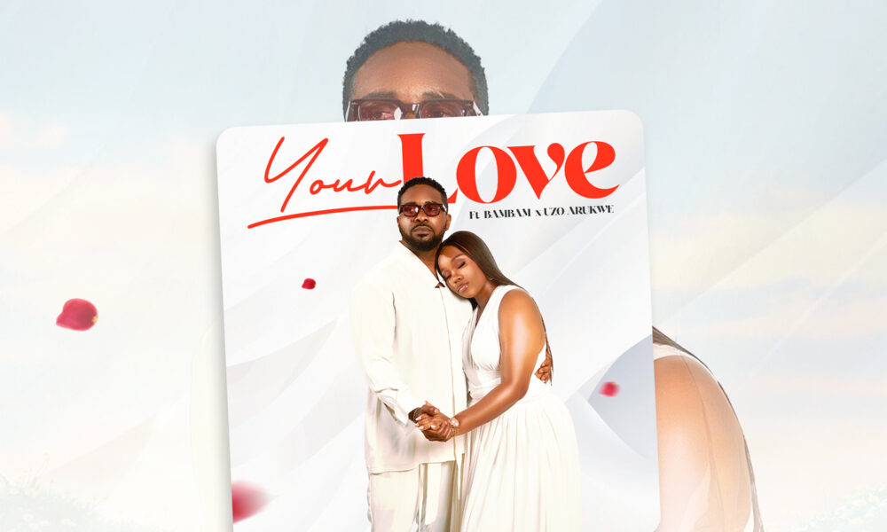 Uzor Arukwe and BamBam's promotional image for their new soundtrack 'Your Love'