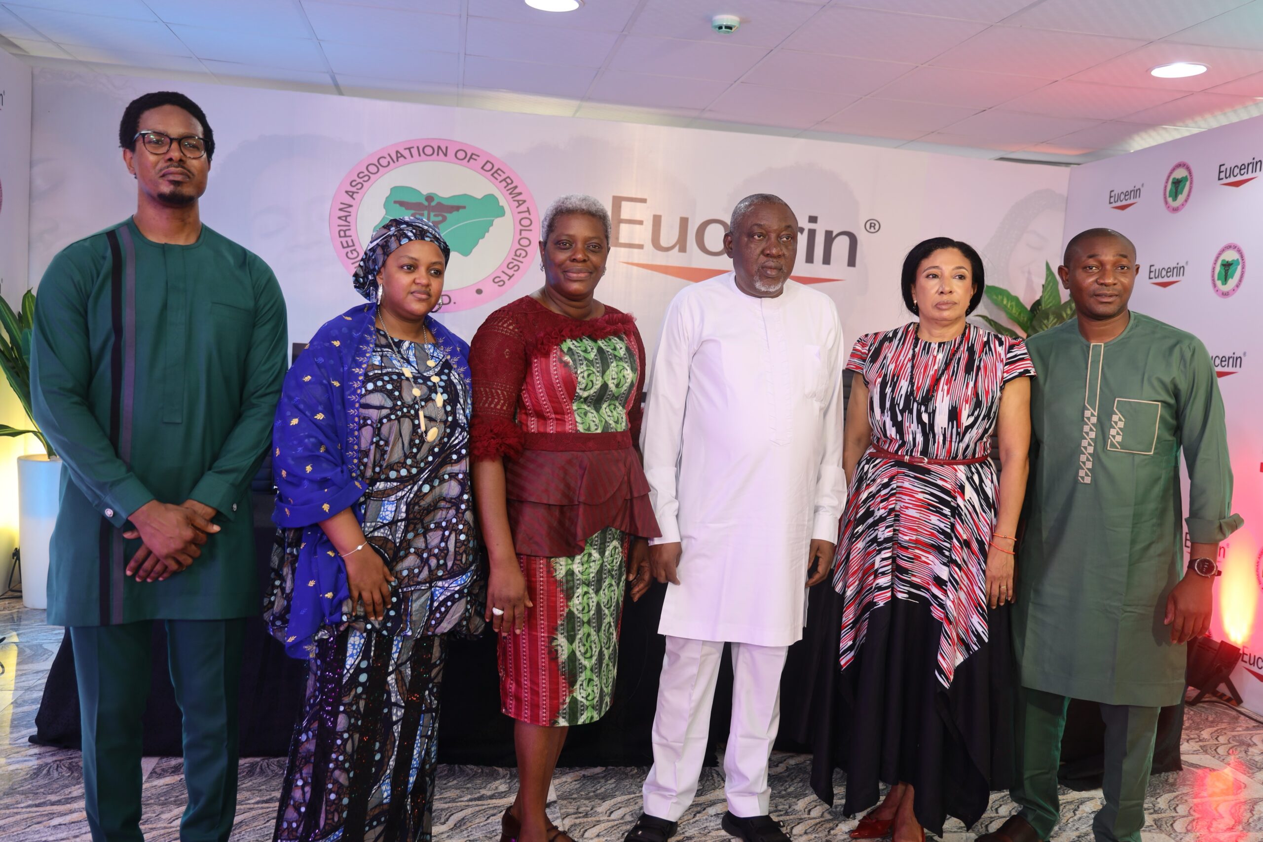 Group photograph of dermatologists at the launch of the NAD Anti-Skin Bleaching Campaign.