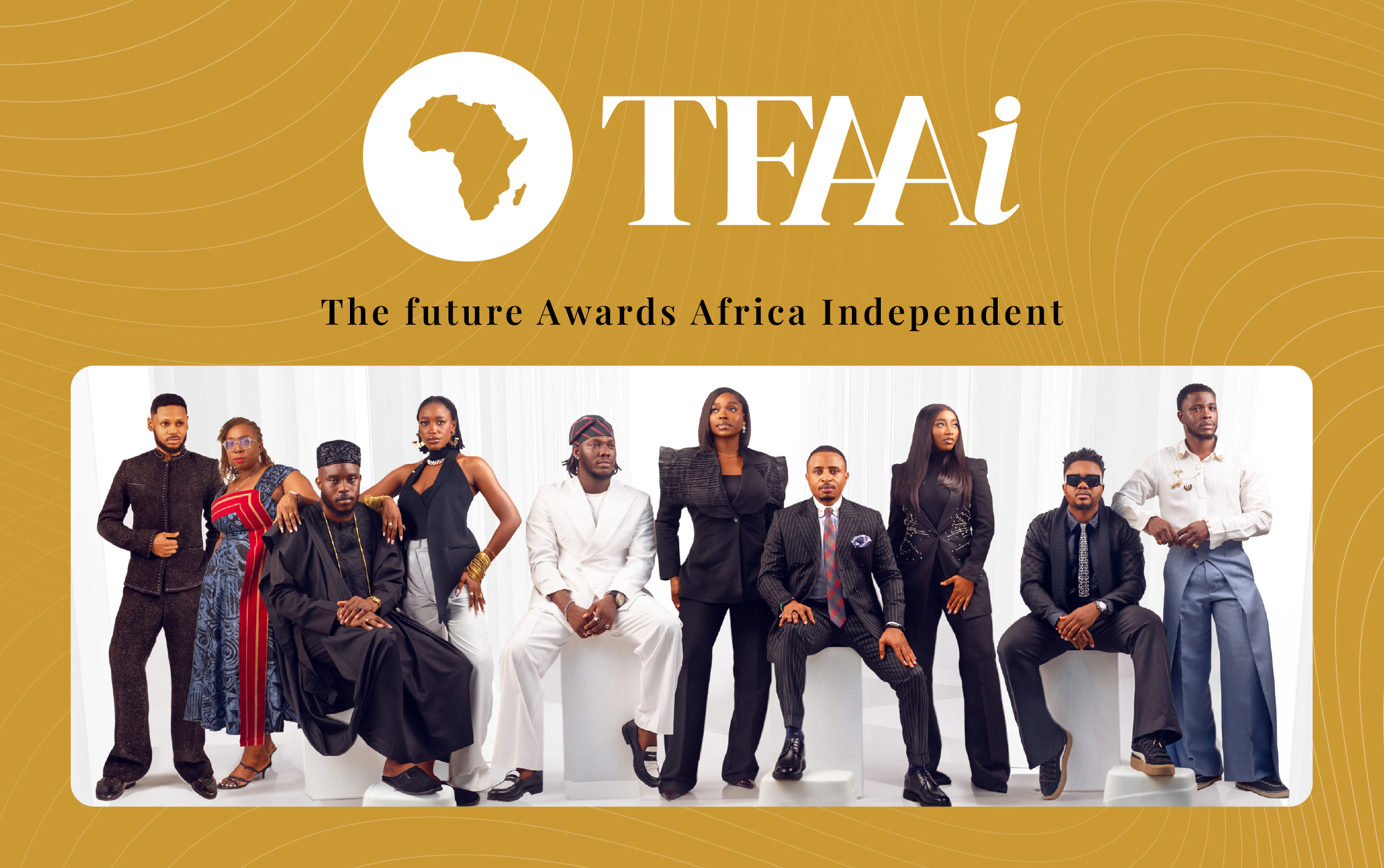 Promotional material for The Future Awards Africa Independent initiative