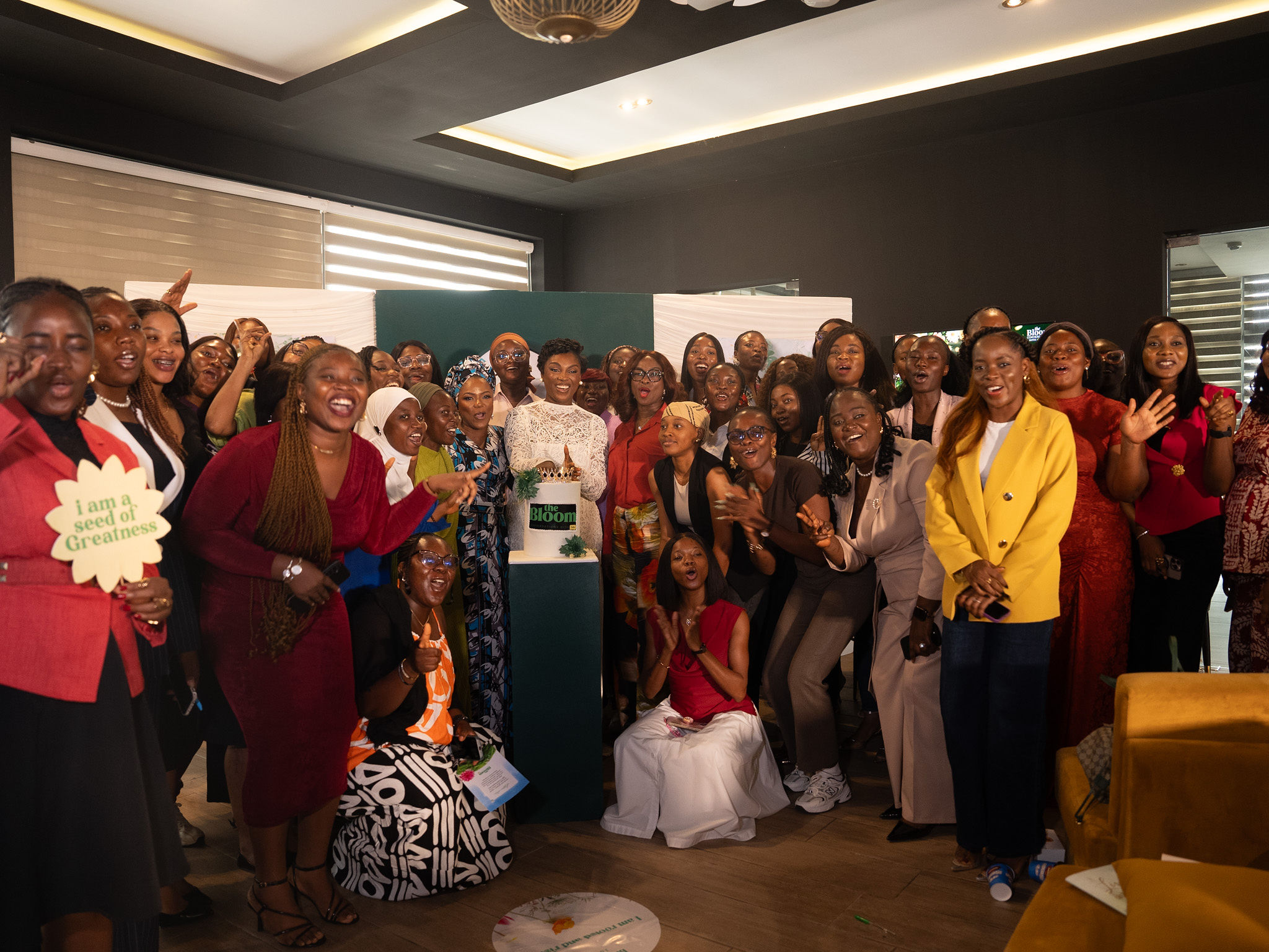 Attendees gathered at The Bloom Conversations with Sola event.