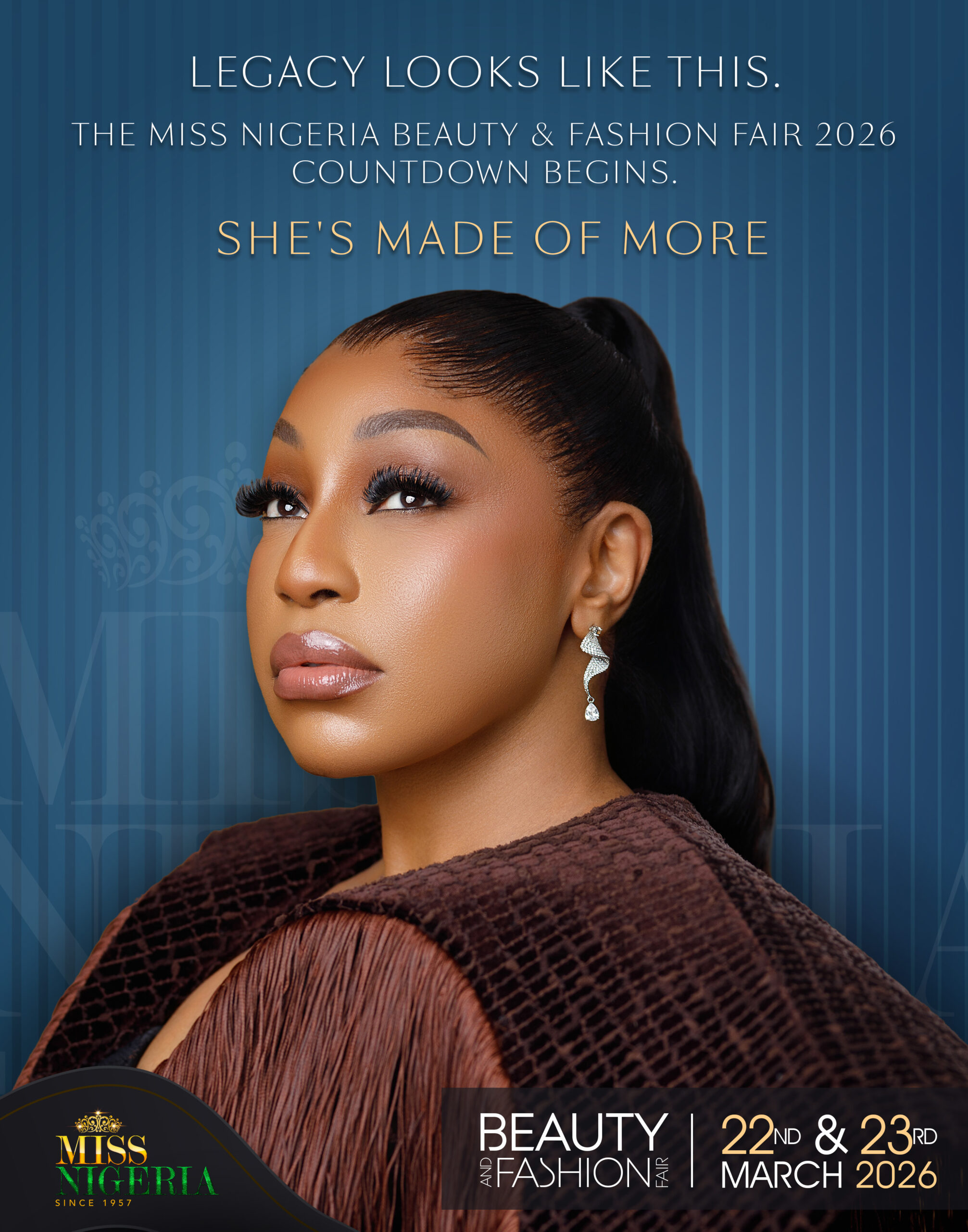 Rita Dominic at the Miss Nigeria 2026 event