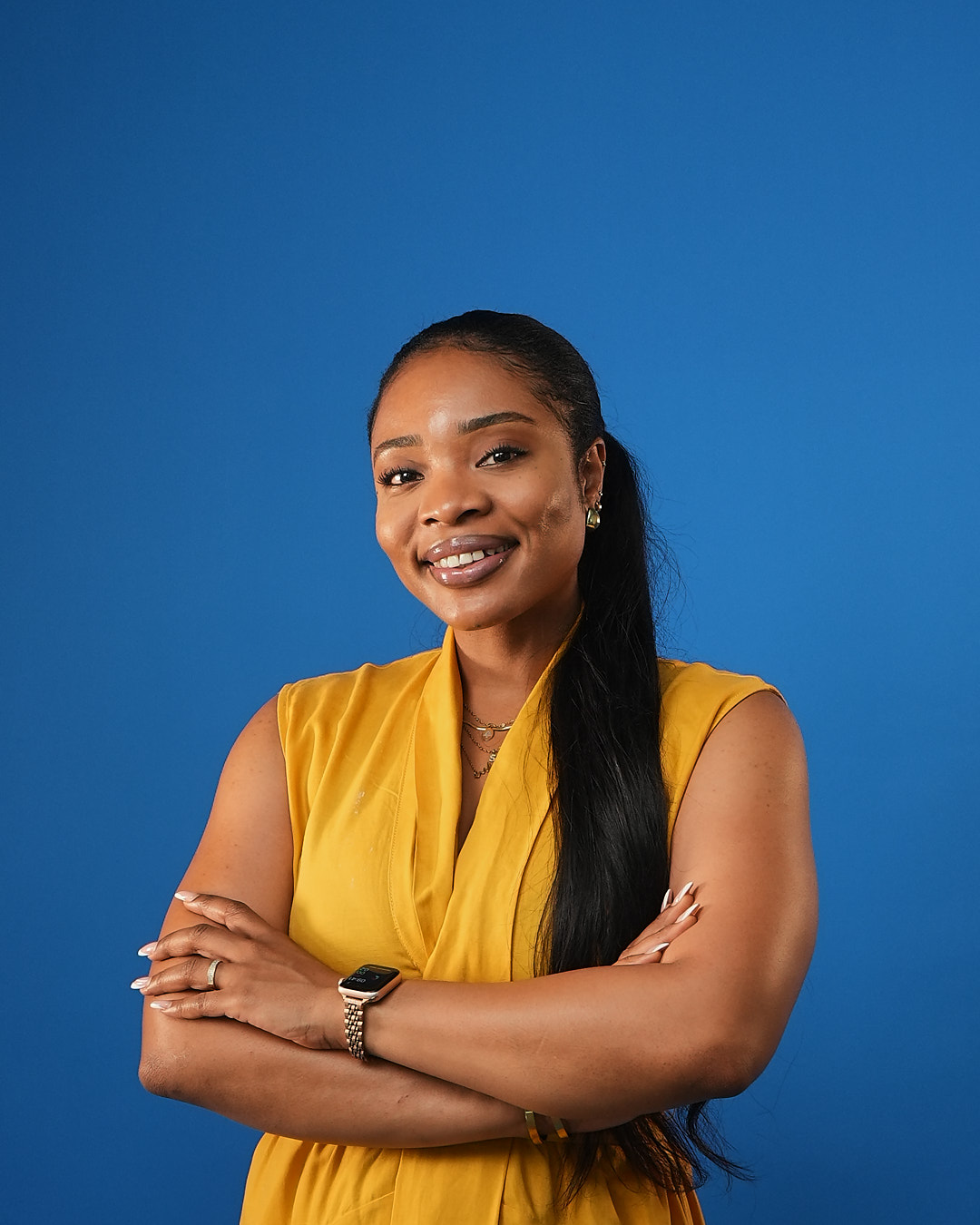 Shirley Ewang, Advocacy Lead at Gatefield, is featured in the image.