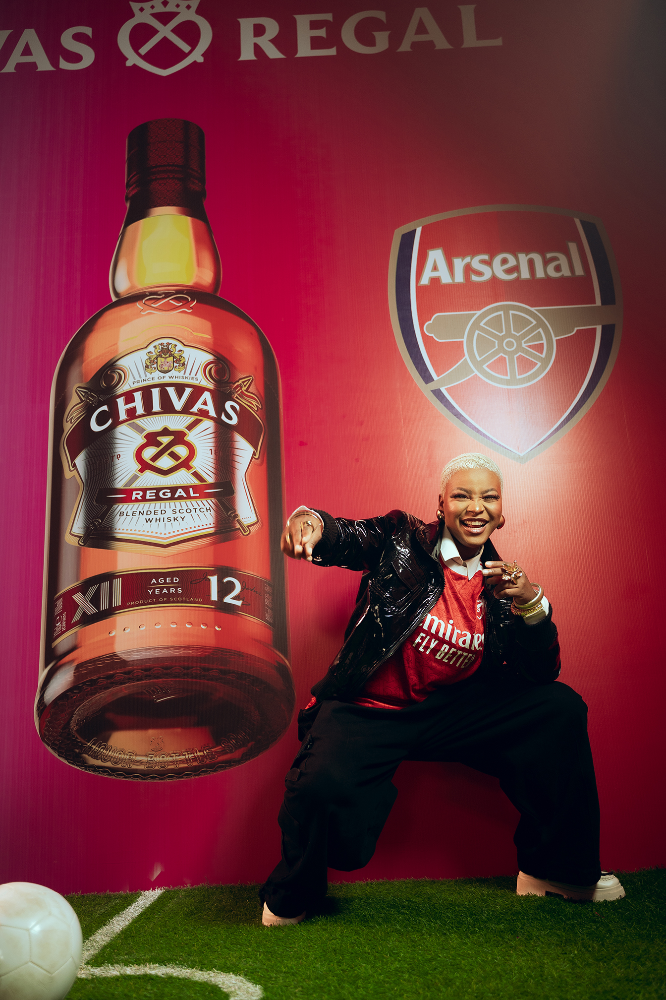 Attendees enjoying the Chivas Regal Watch Party atmosphere.