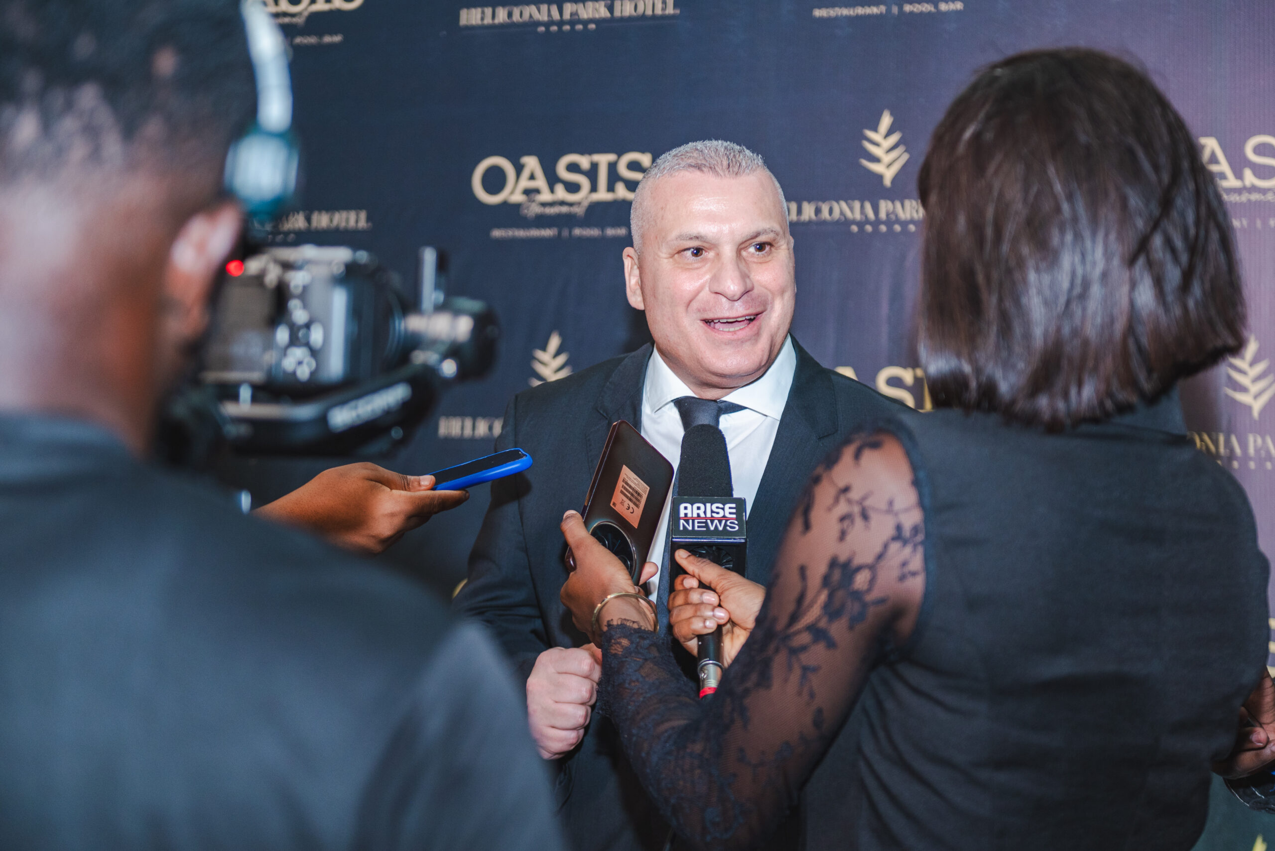 Exterior view of the newly opened Oasis Gourmet Restaurant and Pool Bar at Heliconia Park Hotel & Spa.