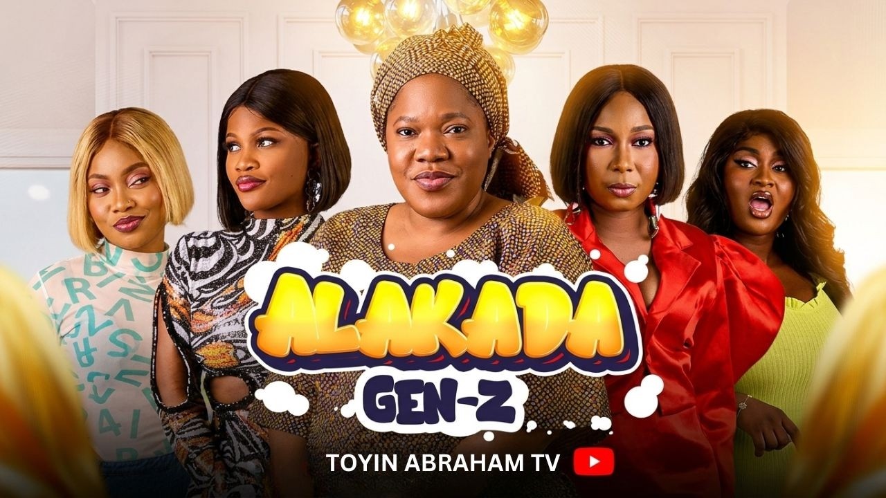 Promotional image for Alakada GenZ featuring Toyin Abraham in character.