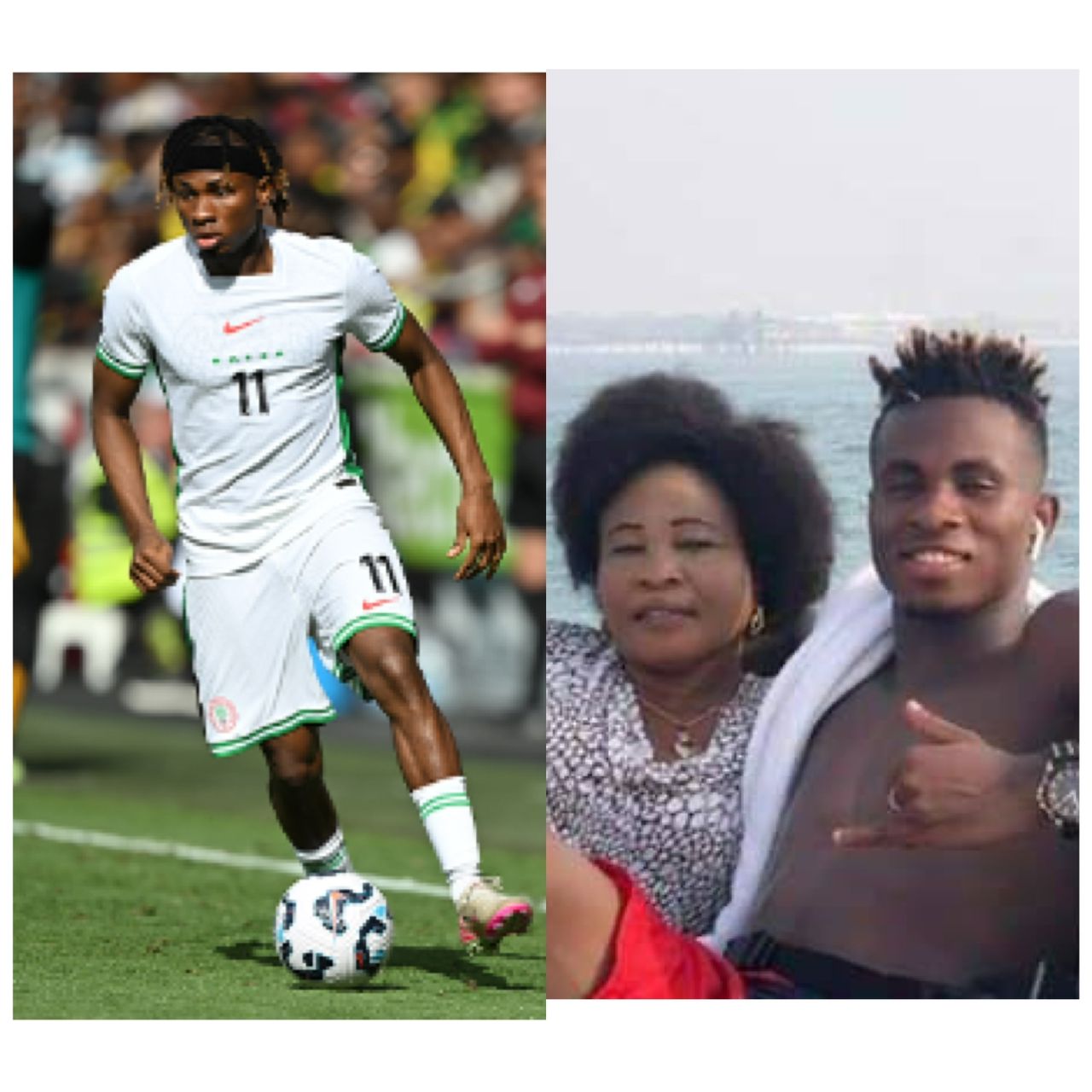 Samuel Chukwueze reflects on the loss of his mother.
