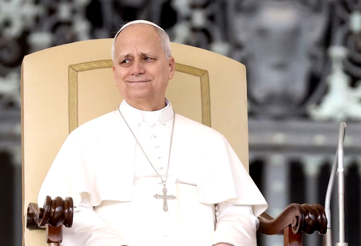 Pope Leo XIV addressing the crisis in the Middle East during his Angelus prayer