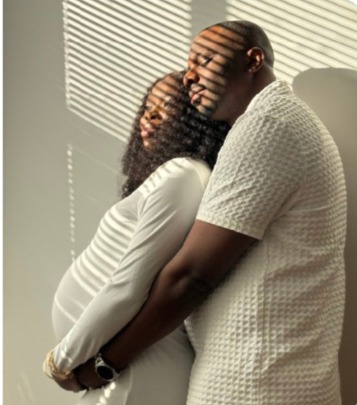 Maternity photoshoot image of a woman.