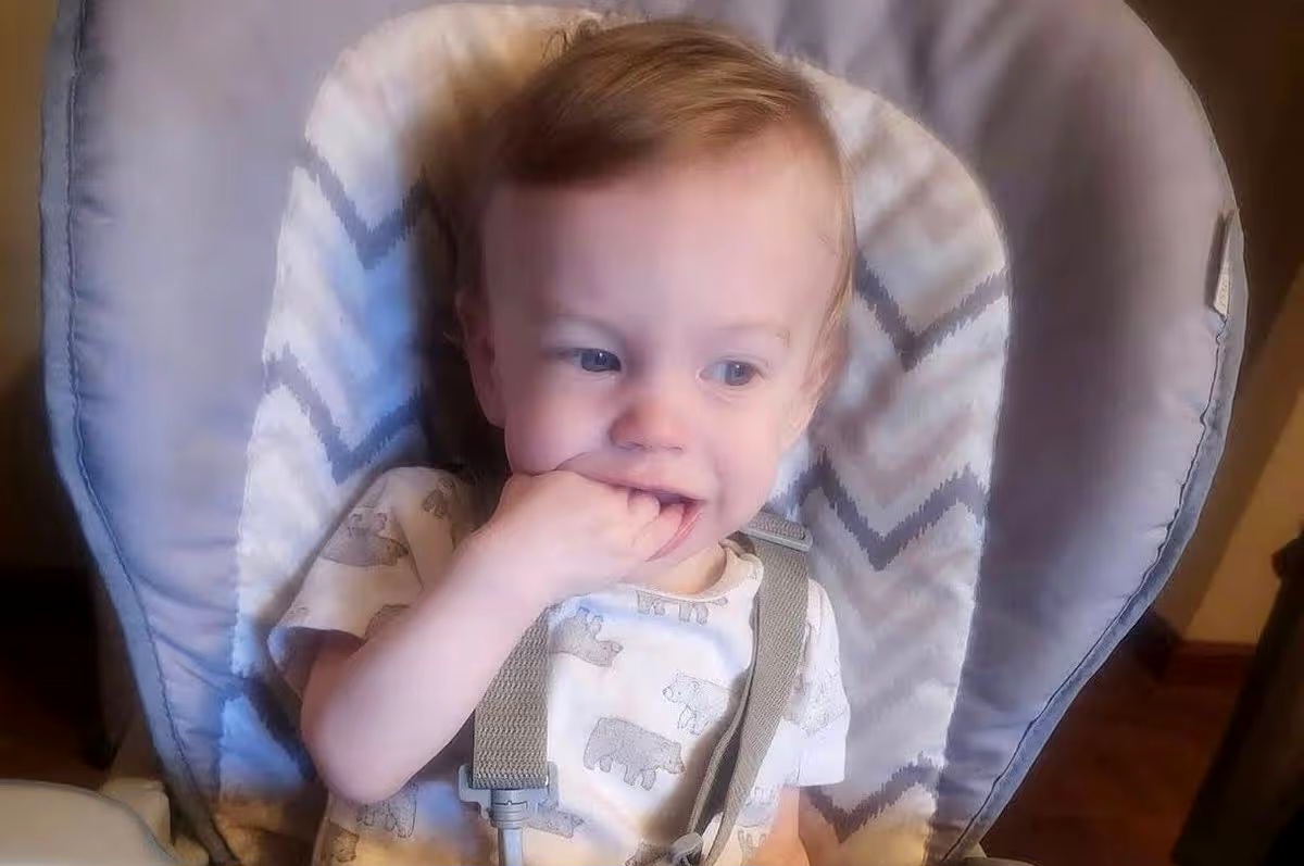 Image of the deceased toddler, Erik Reichard.