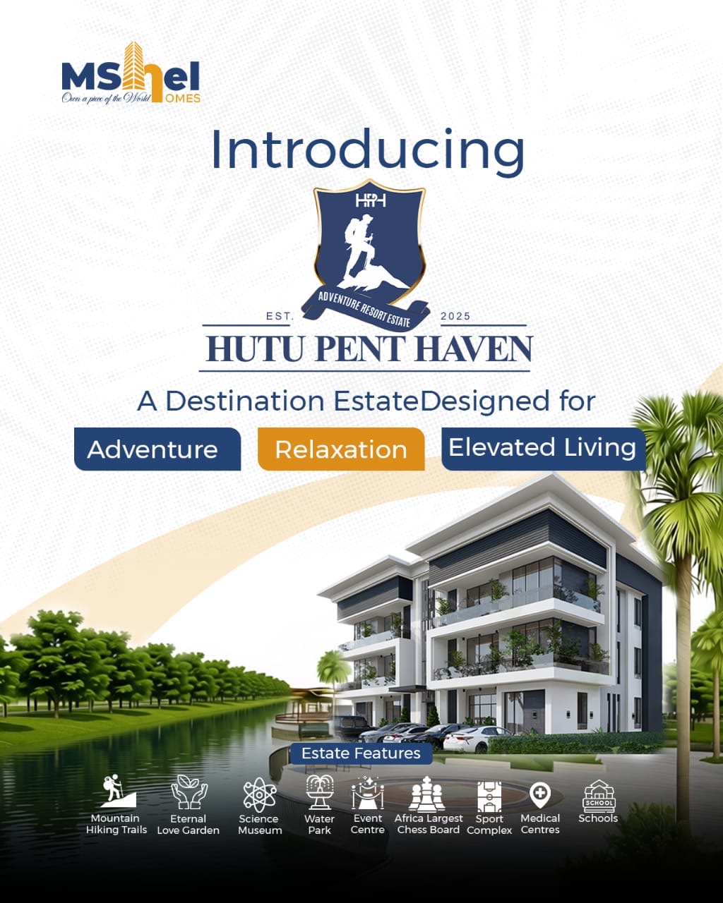 Image depicting the launch of Hutu Pent Haven estate