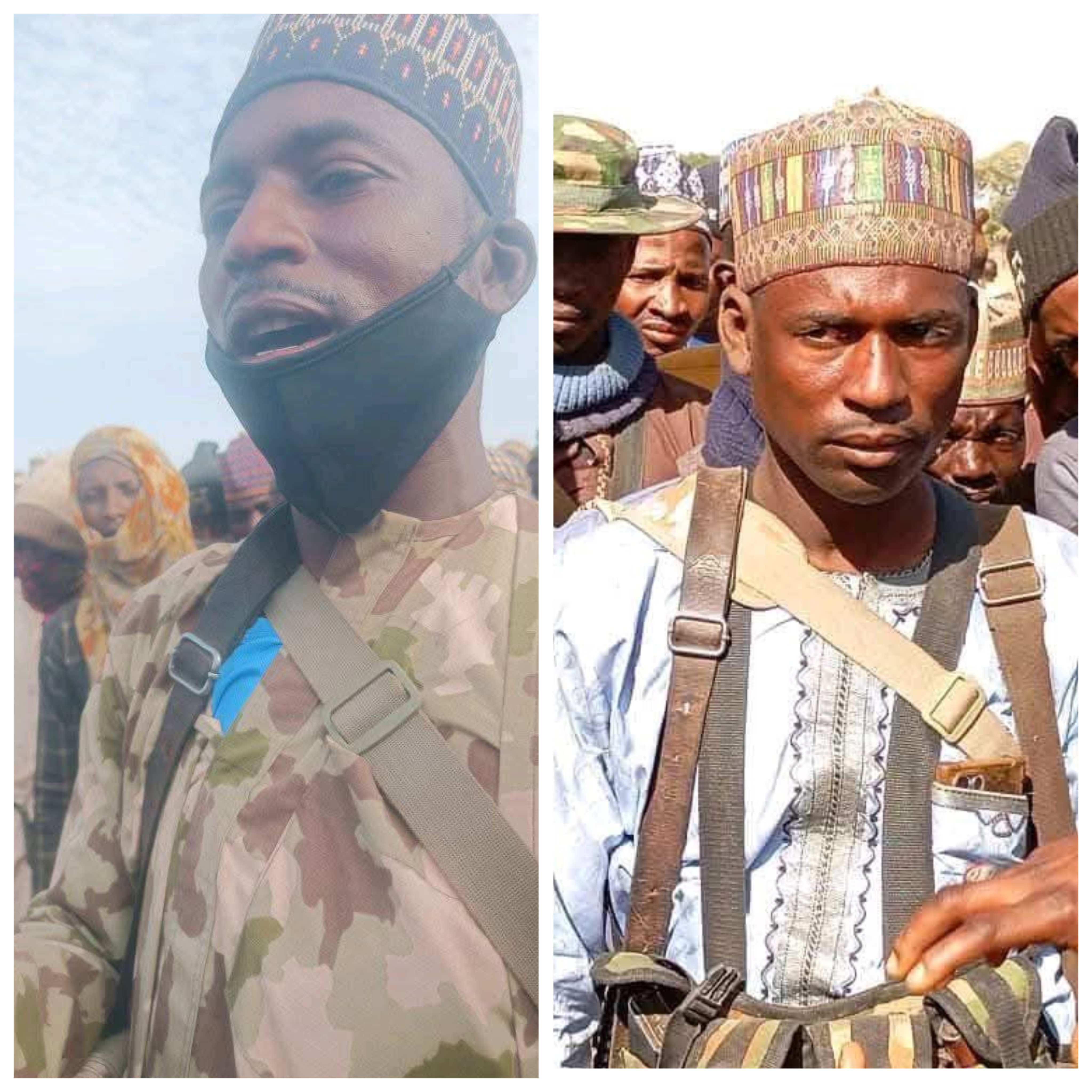 Scene associated with the killing of bandit leader Abdullahi Lantai in Katsina.