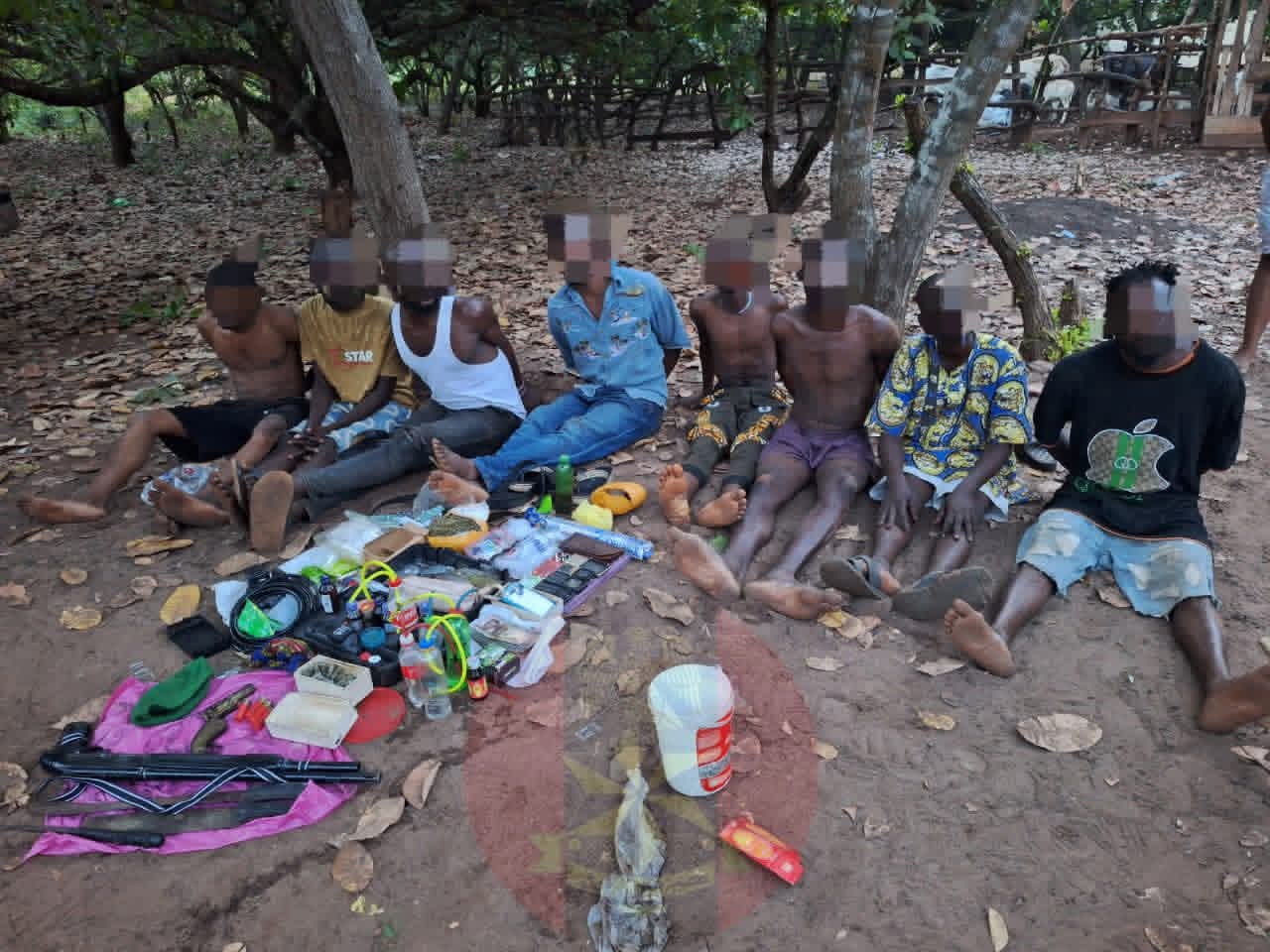 Nigerian troops during the raid on kidnappers in Edo