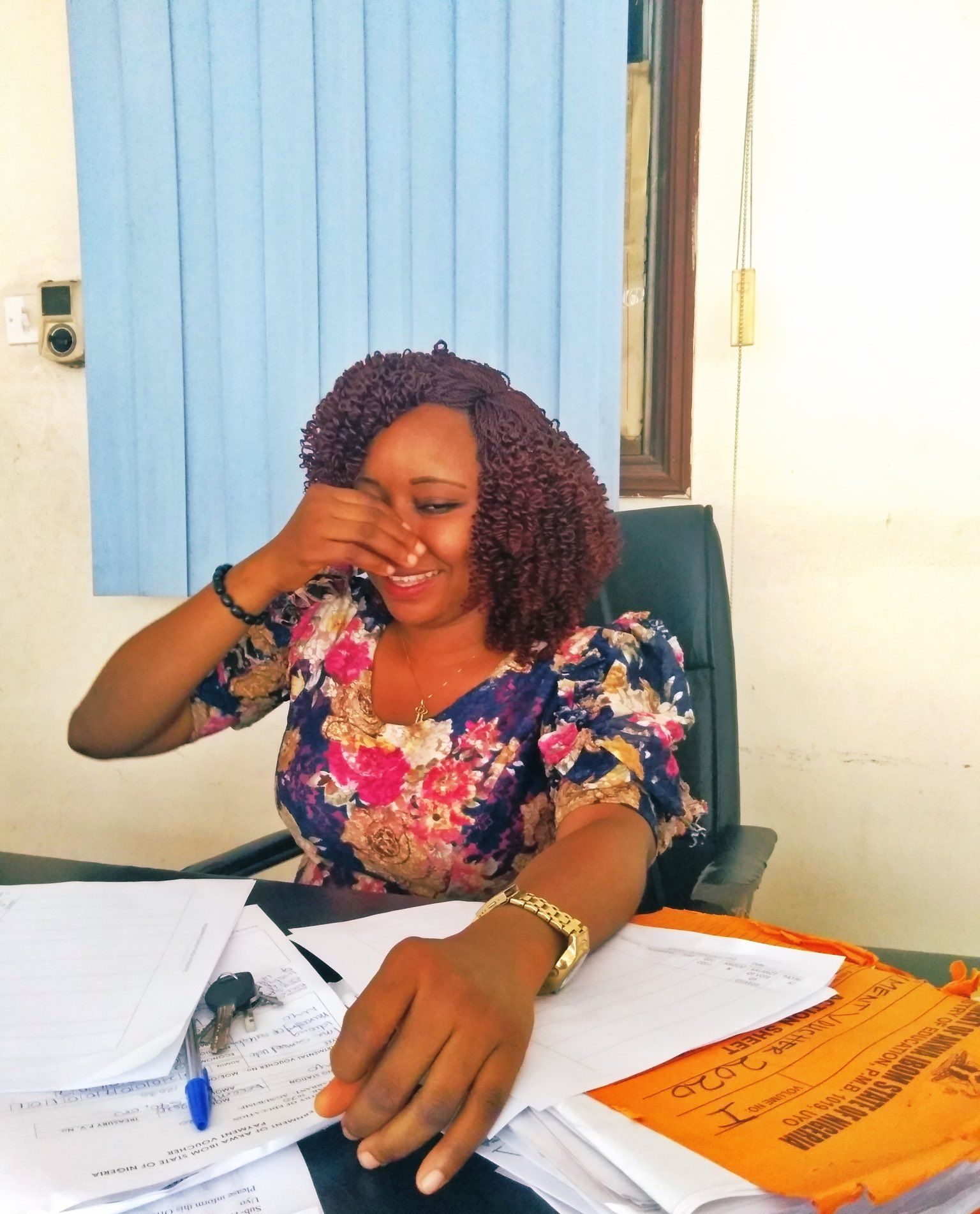 A Nigerian woman advocating for Tetanus vaccination after her cousin's death