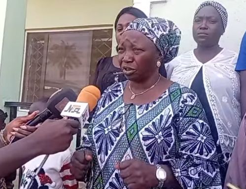 Image of the pregnant bar owner who was arrested for trafficking girls