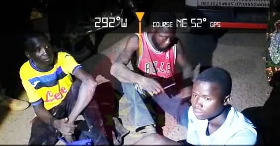 Scene from the Enugu-Otukpo Road kidnapping attempt