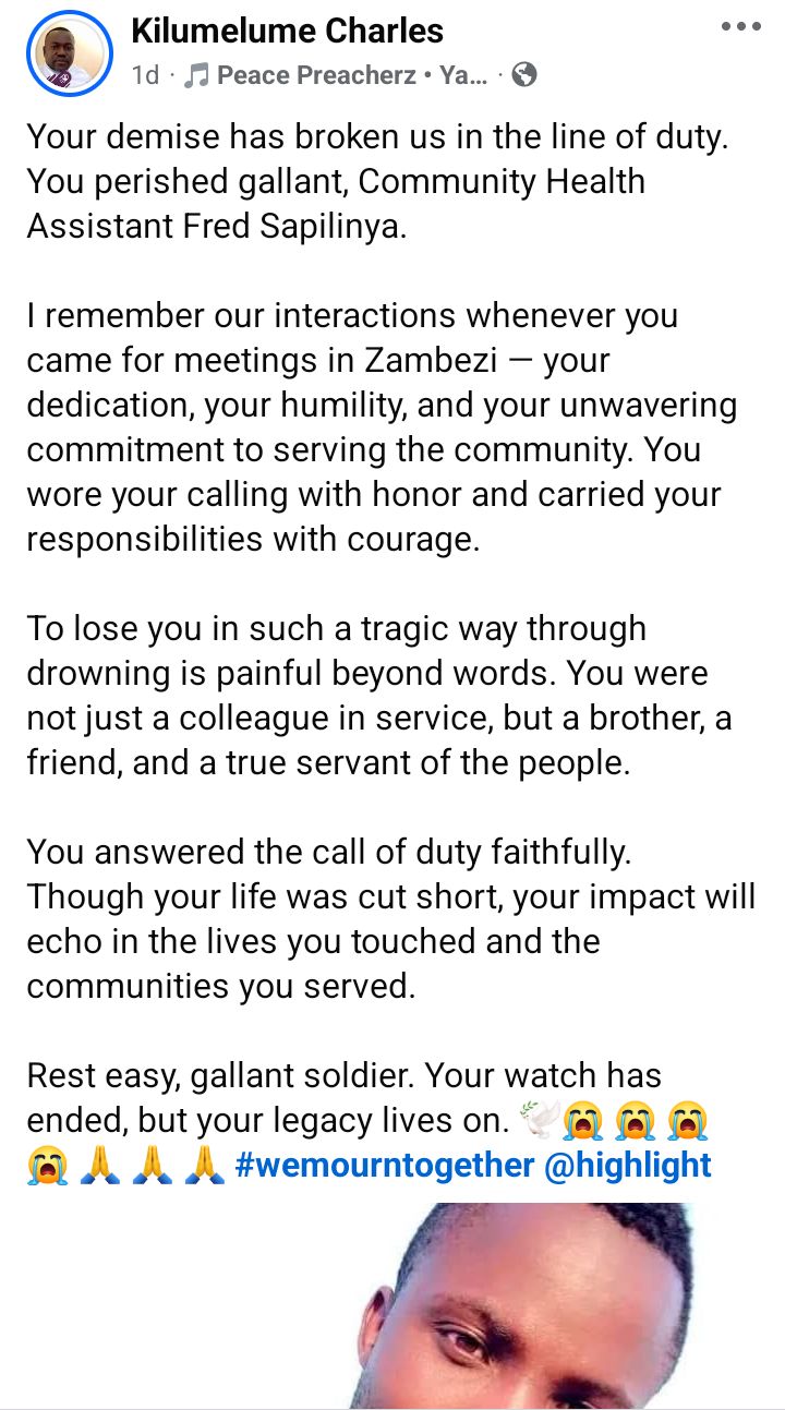 Police inquiry team investigating the drowning incident