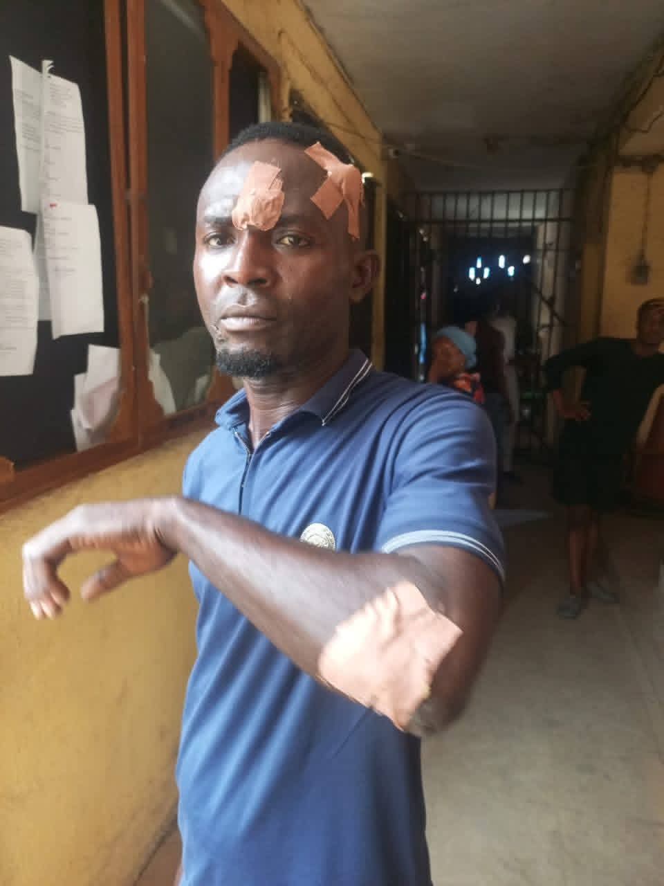 Court session regarding the assault case involving LAWMA operatives