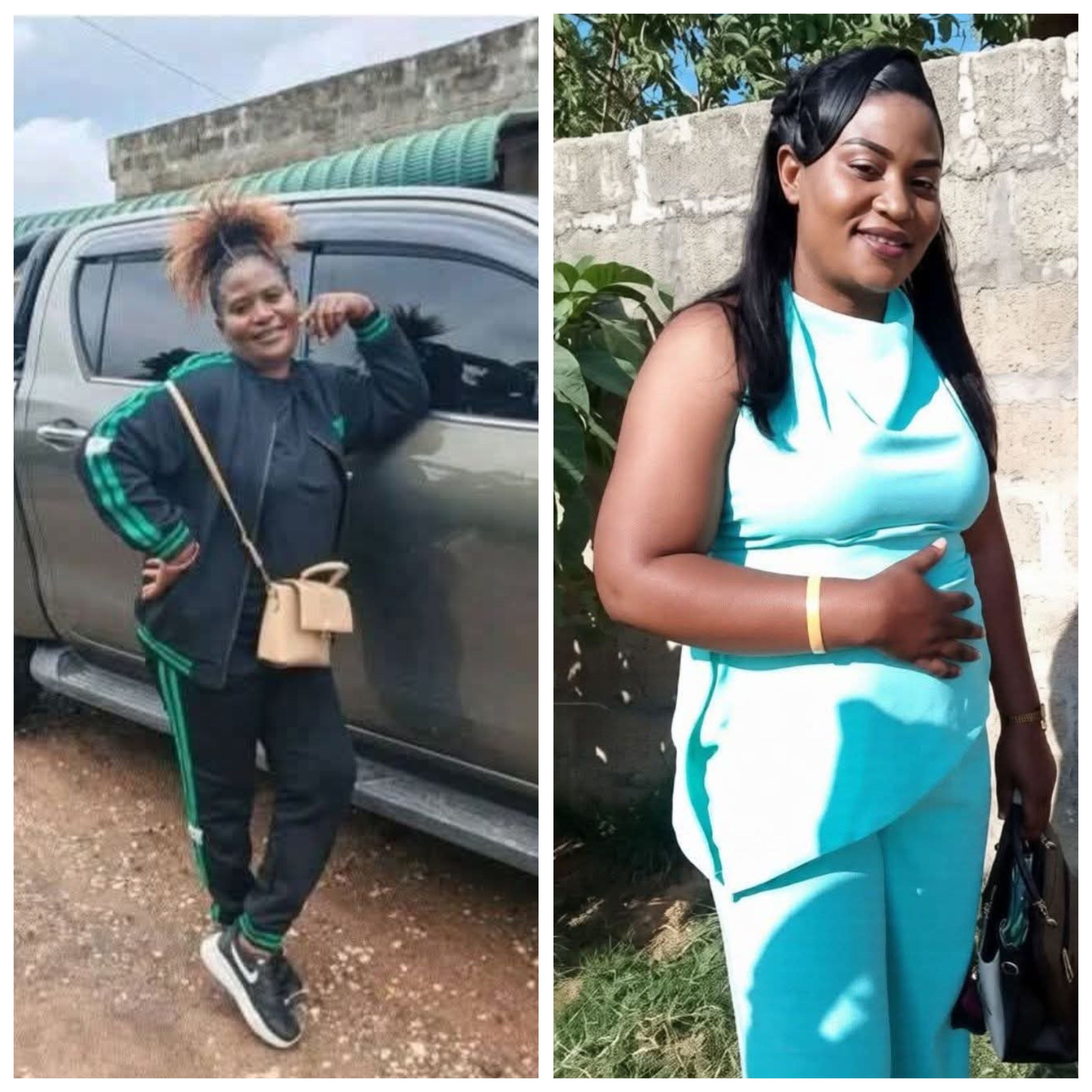 Scene of the incident in Zambia where a woman was killed by a mob.