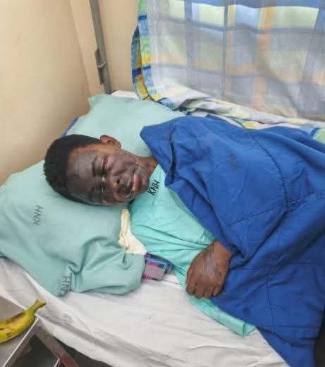 Site where the acid attack occurred