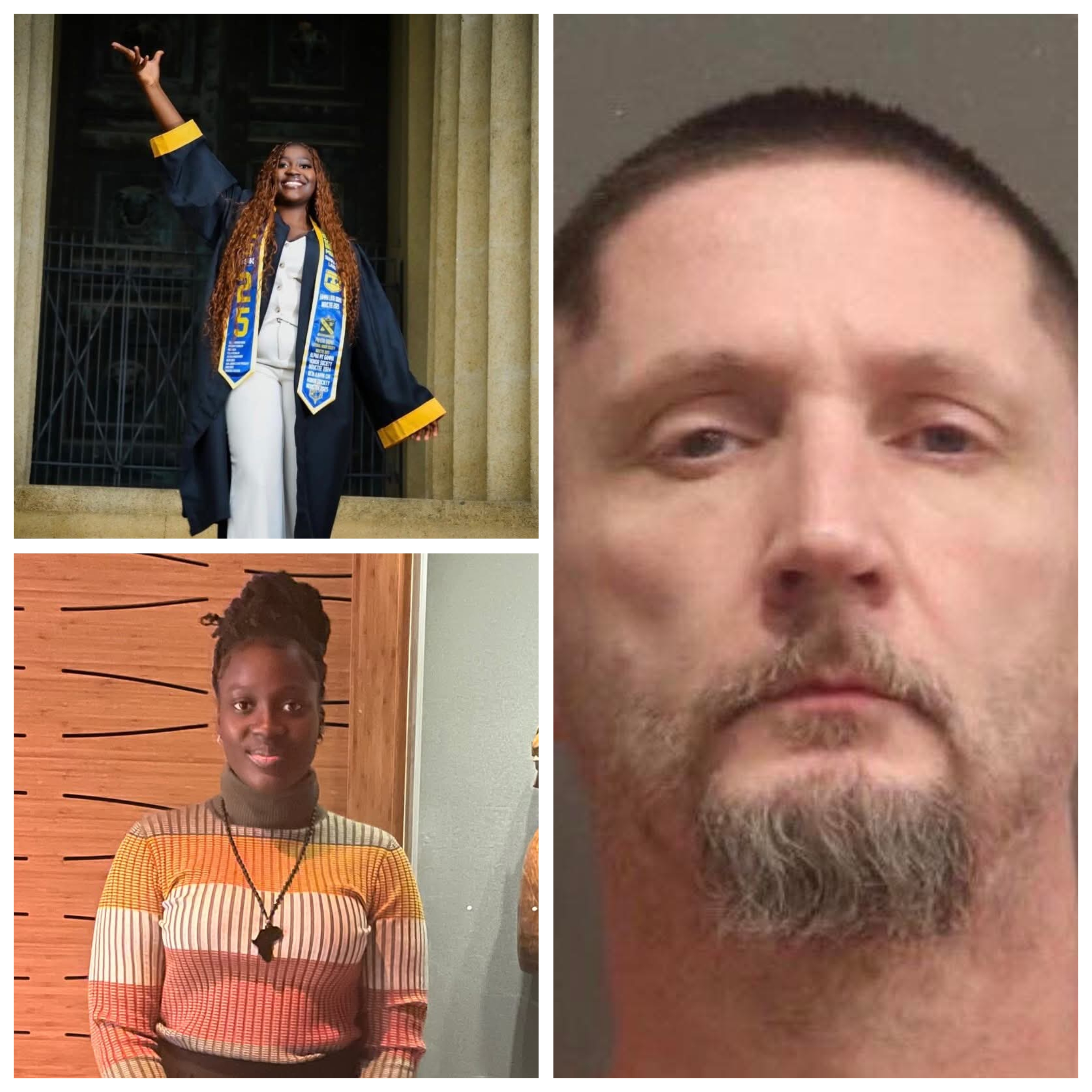 Memorial created to honor Oluwalayomi Fadero near crash site.