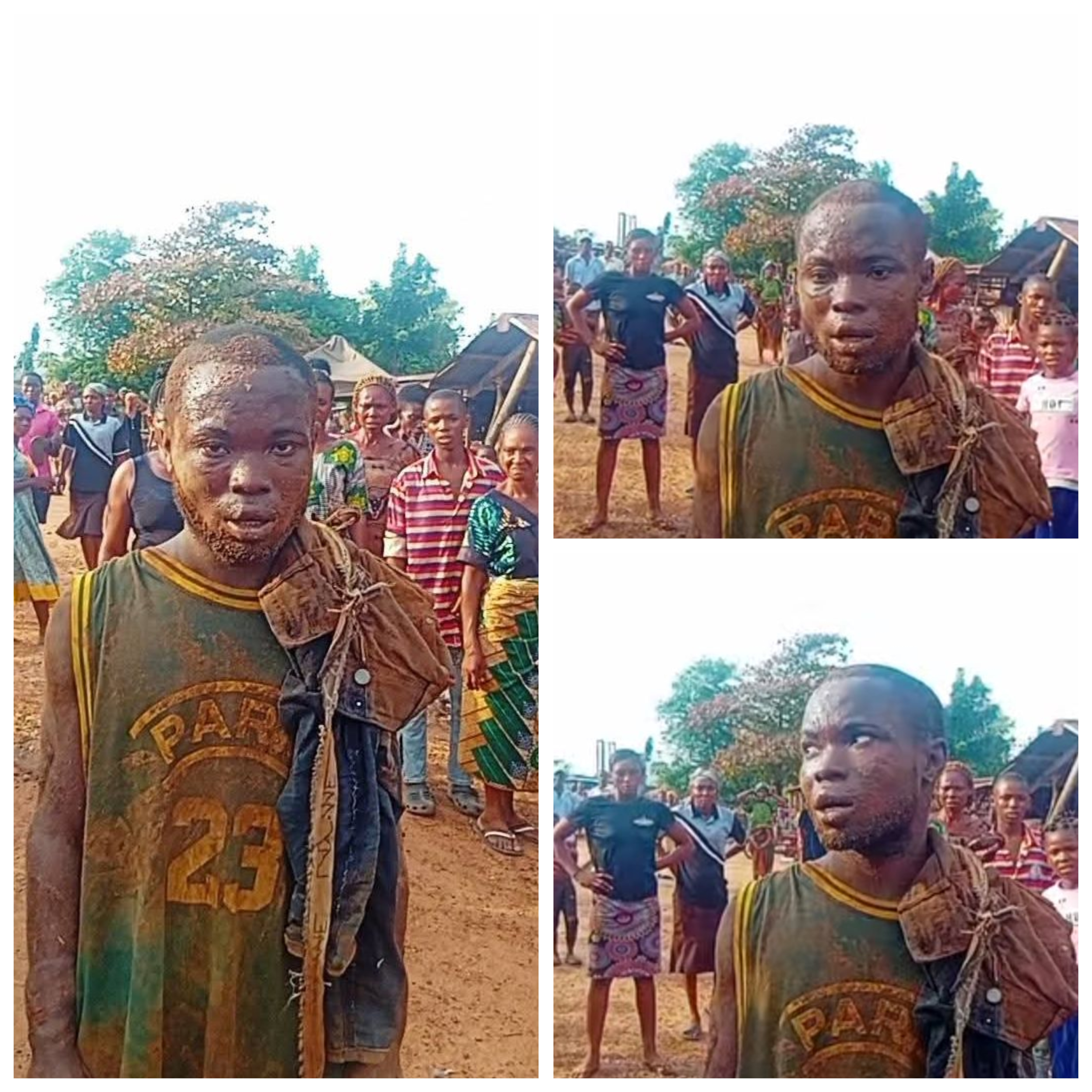 Court session regarding the arraignment of a man for allegedly killing his mother in Ebonyi.