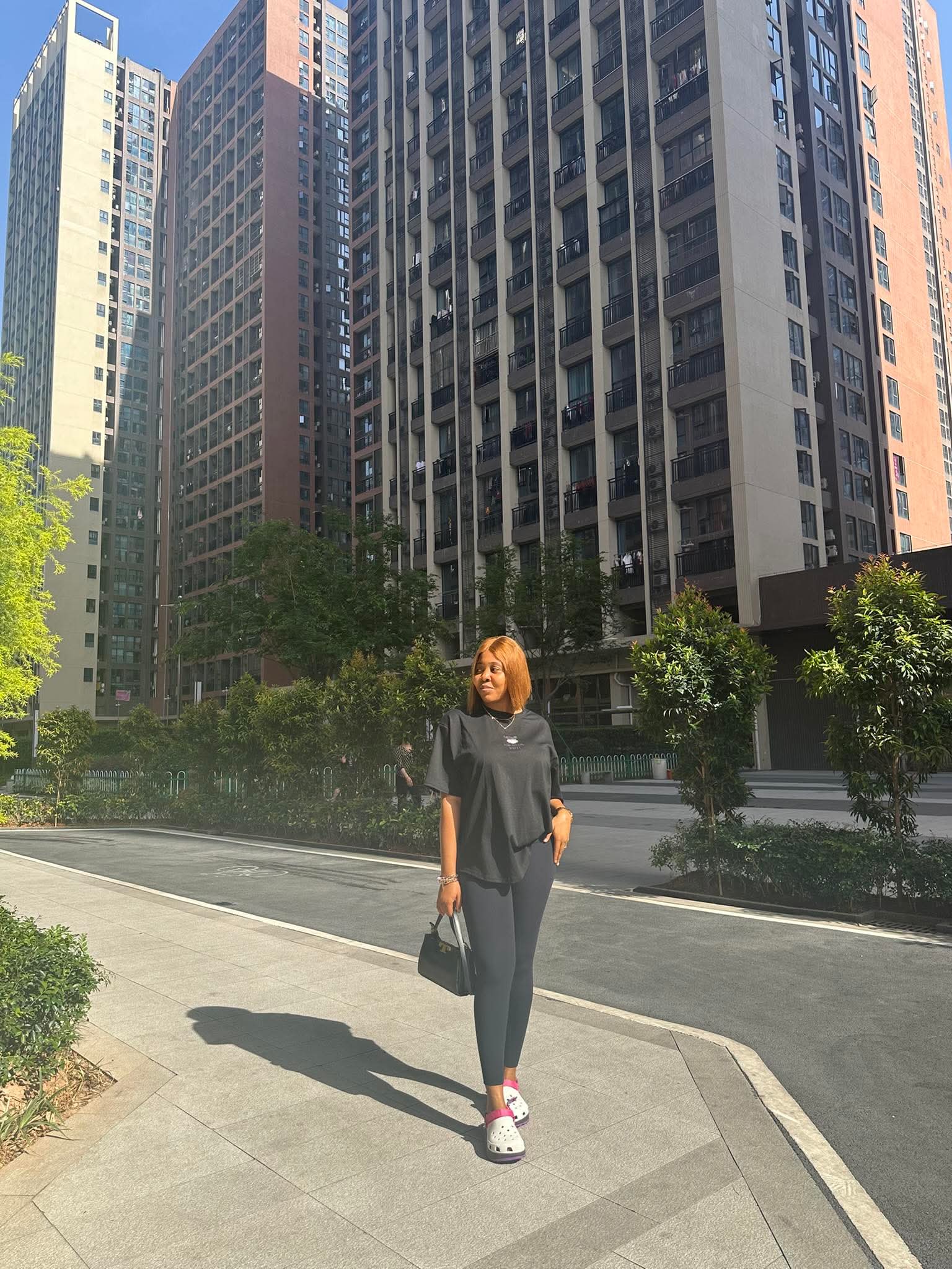 Nigerian woman recounting her experience with racial discrimination in China.