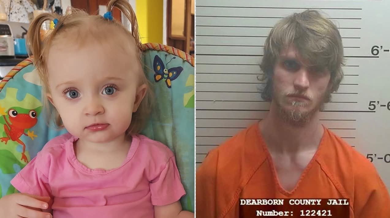 Courtroom proceedings related to the sentencing of a man for the death of a toddler