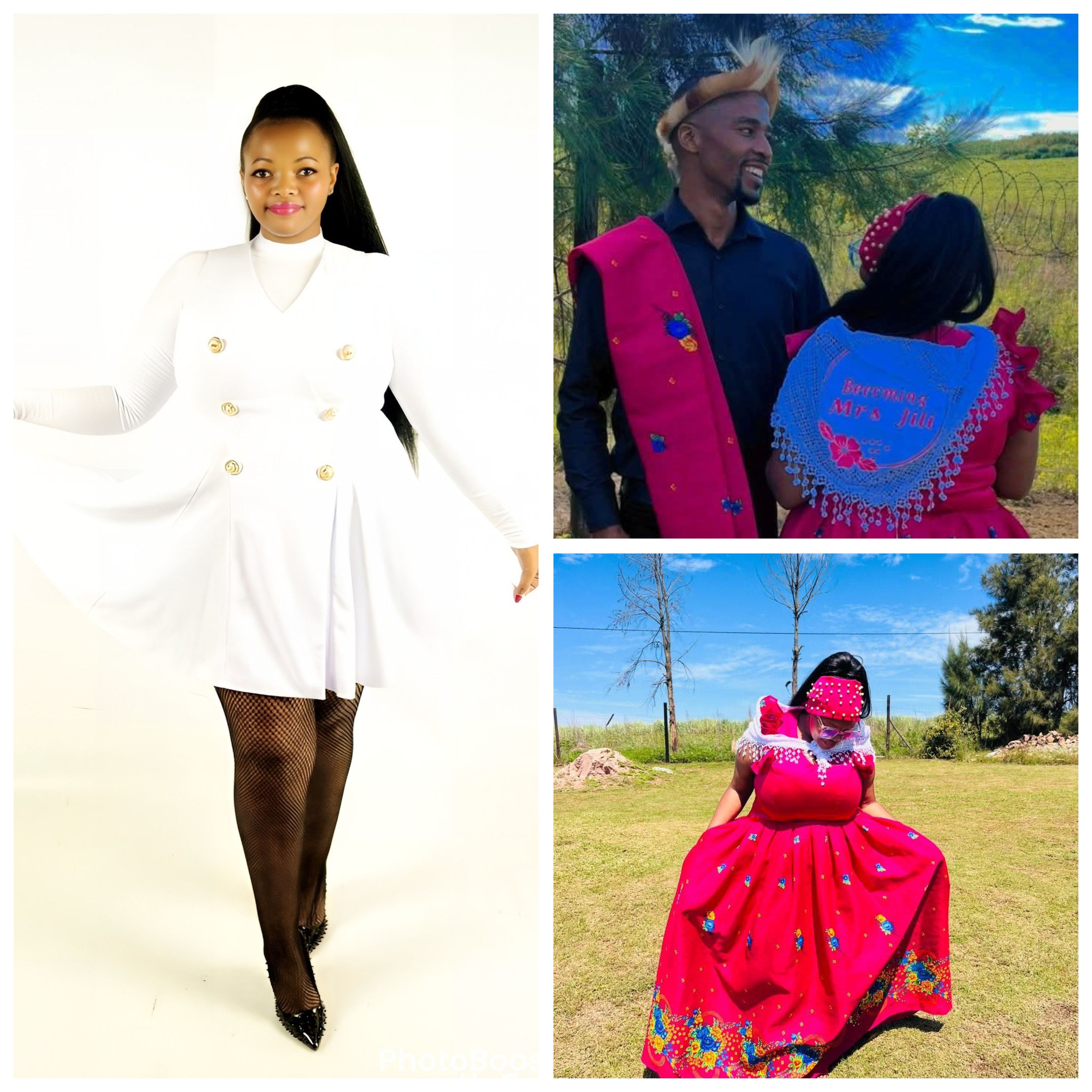 Zukiswa Joyi celebrating her marriage ceremony