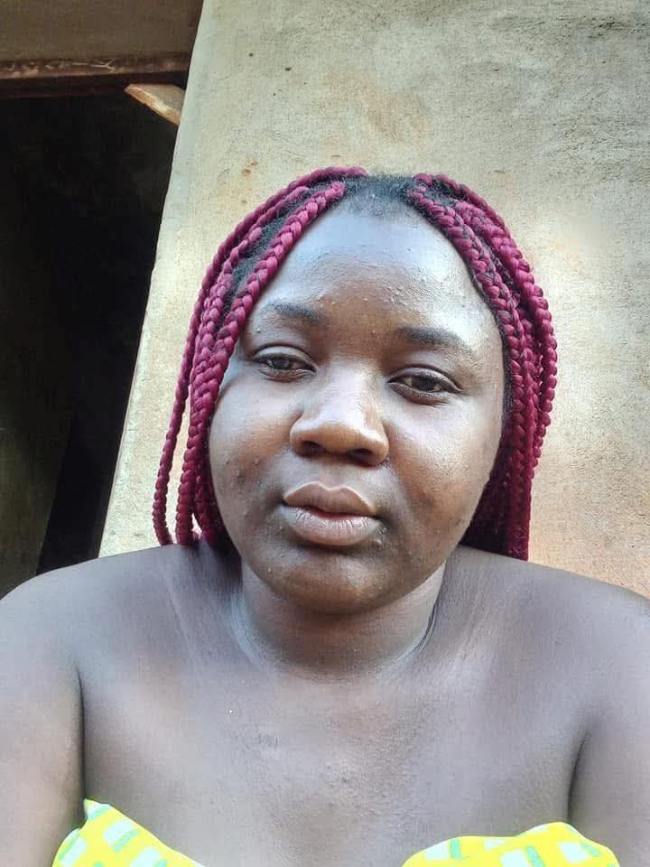 Close-up of Toniah Umerah after her glow-up