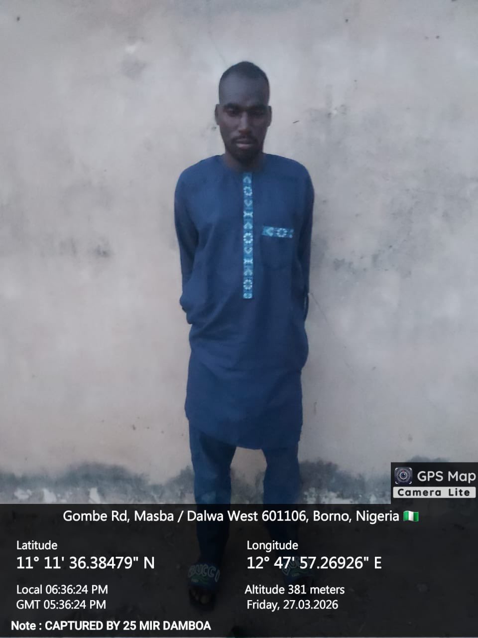 Troops conducting their operations in Borno State