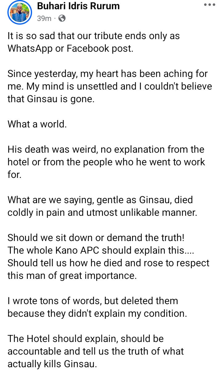 Inside view of the elevator similar to the one Barrister Ginsau was trapped in.