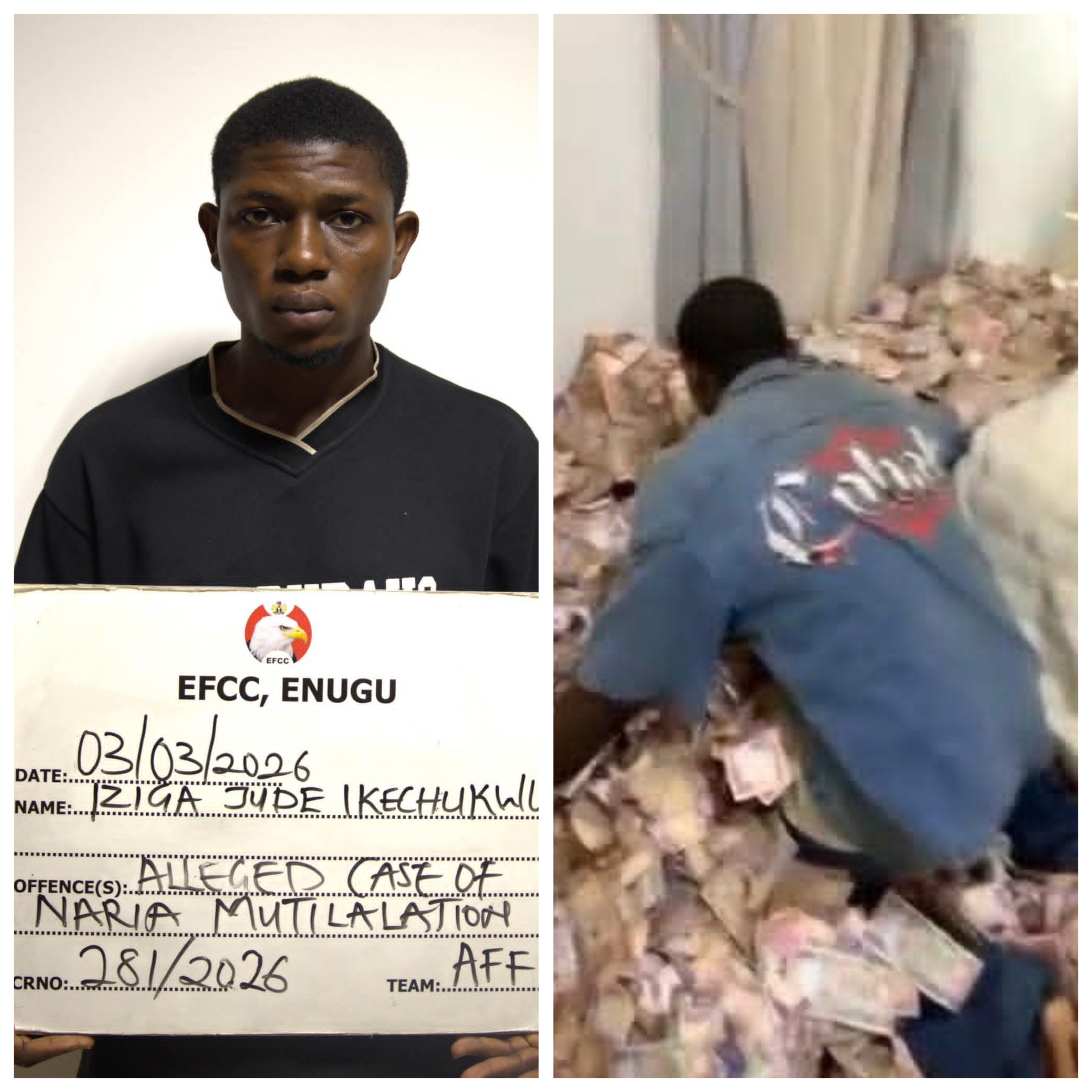 Image of Iziga Jude Ikechukwu, the convicted palm kernel dealer.