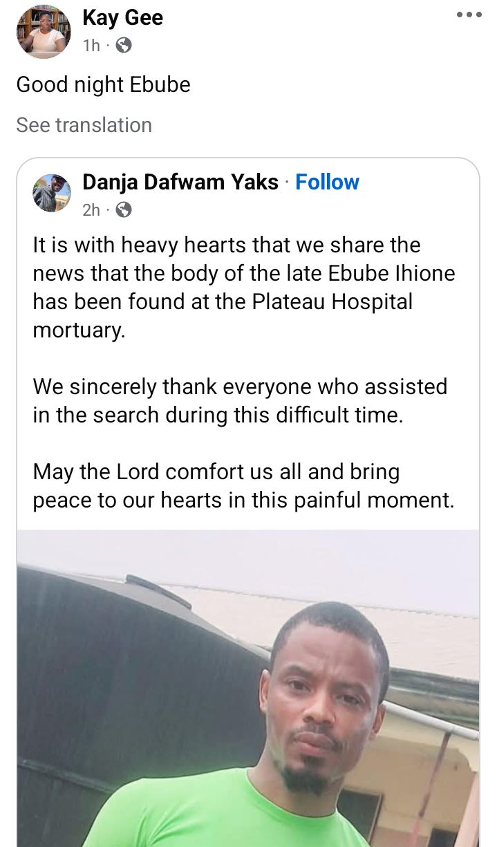 Images depicting the aftermath or security presence during the Jos unrest.