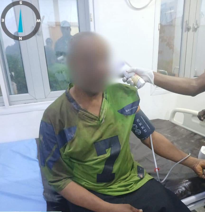 Nigerian Navy personnel during a security operation.