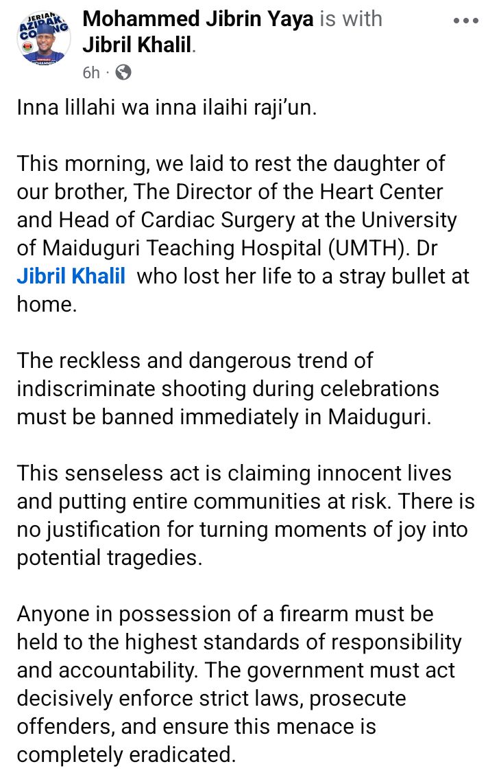 Image related to the incident in Maiduguri