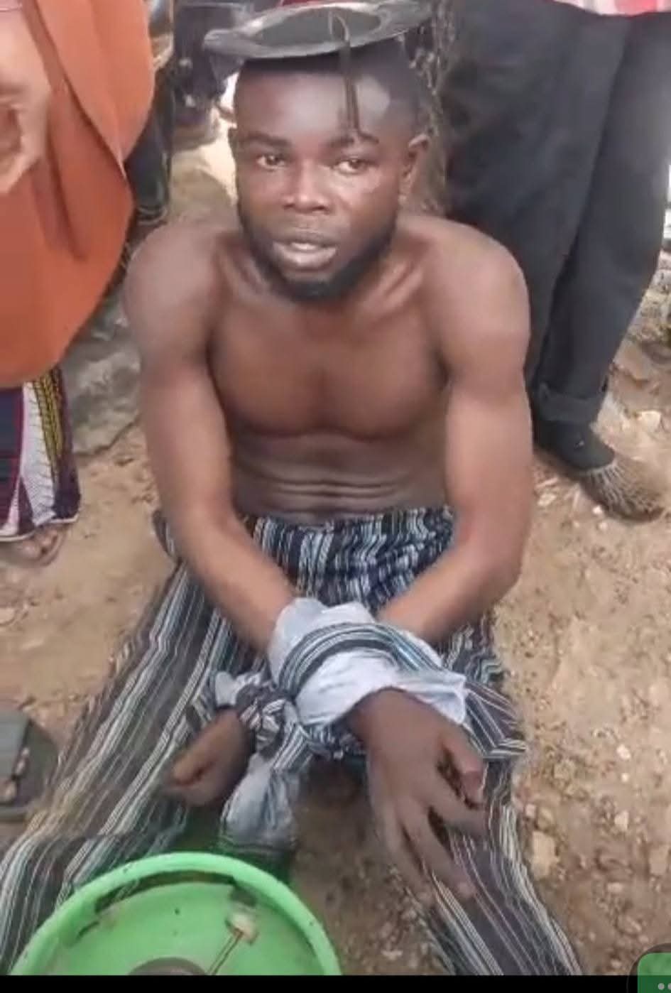 A gas cylinder with an iron grill, possibly the one involved in the theft.