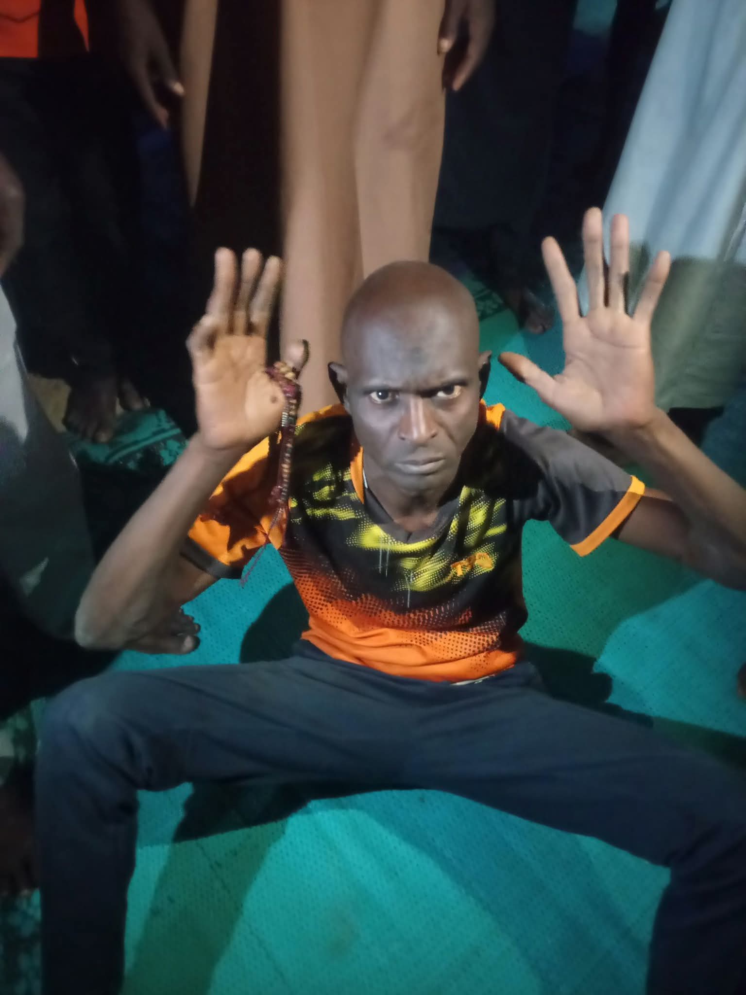 Suspect arrested for allegedly stealing shoes at a mosque in Jigawa.