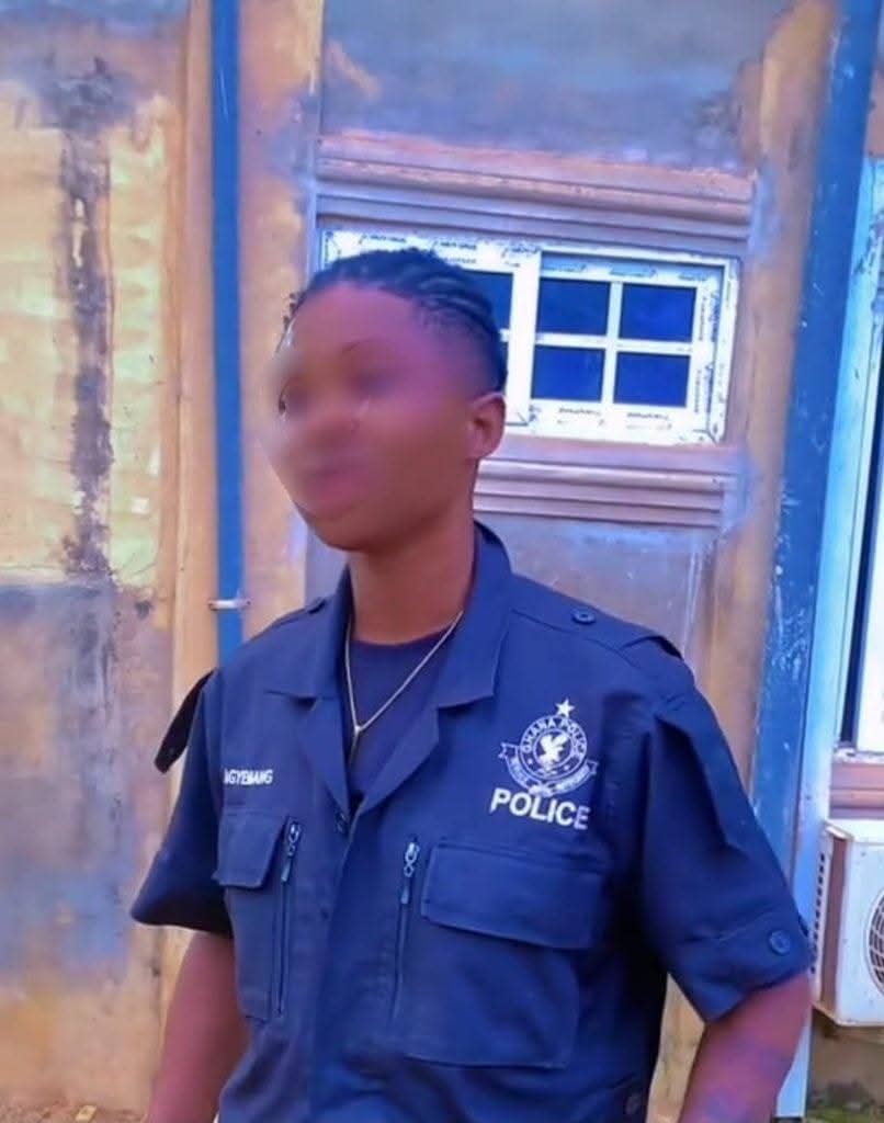 Esther Obasi in police uniform