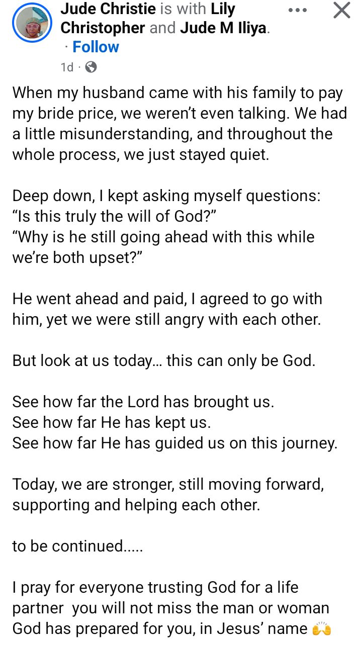 Another image related to the wedding or testimony.