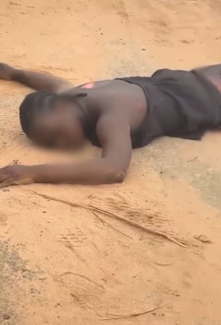 Damaged motorcycles at the accident scene