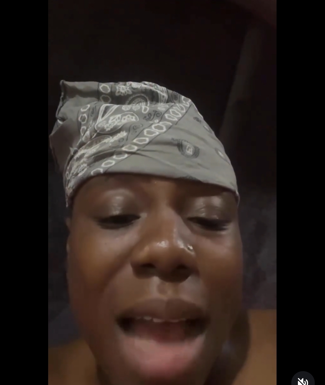 Singer Teni in a video clip shared on social media.