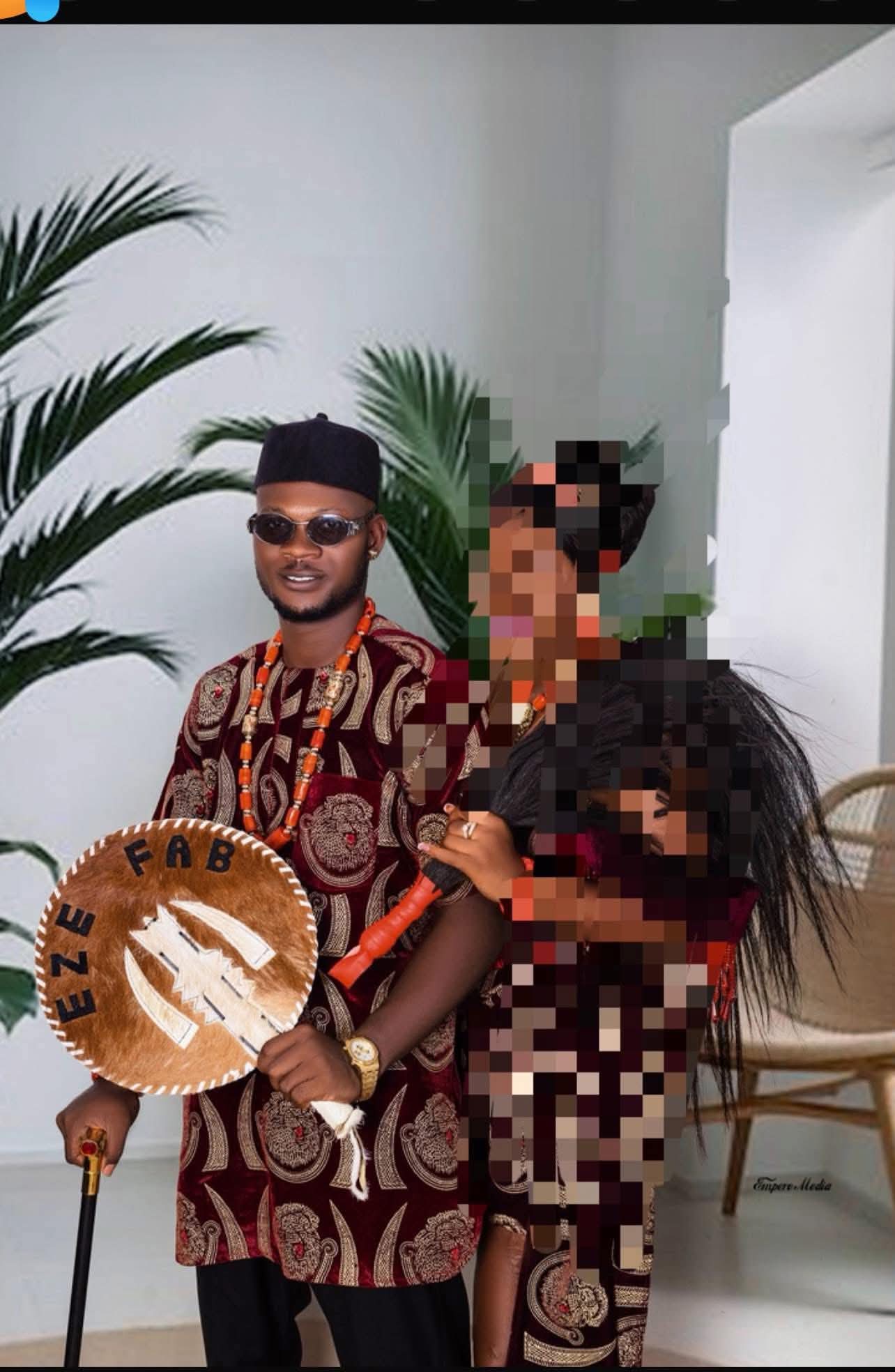 Another image presented by the woman regarding the situation