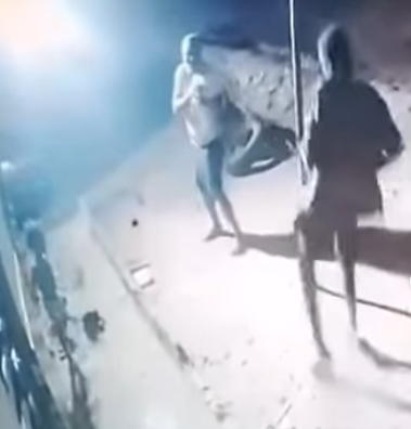 CCTV image capturing the kidnapping incident in Akure