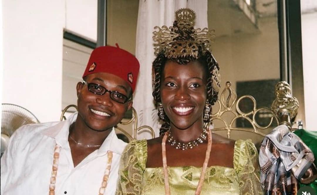 Pastor Jerry Eze and Eberechi Eze celebrating their wedding anniversary.