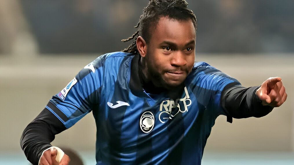 Nigerian striker Ademola Lookman, set to join Atletico Madrid